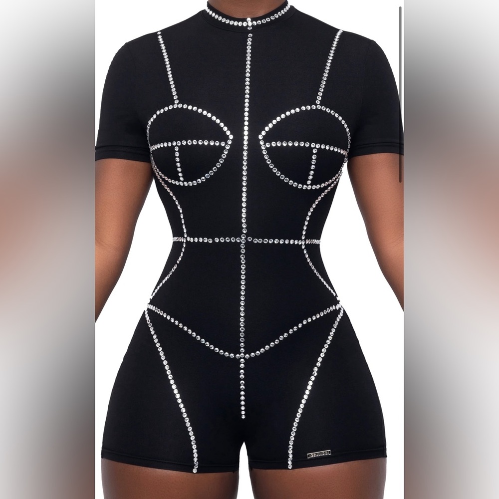 GSUWOO CRYSTAL ROMPER